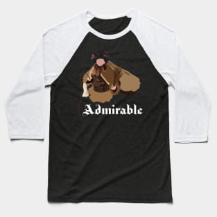 Dwight Schrute Admirable Belsnickel Art – The Office (white text) Baseball T-Shirt